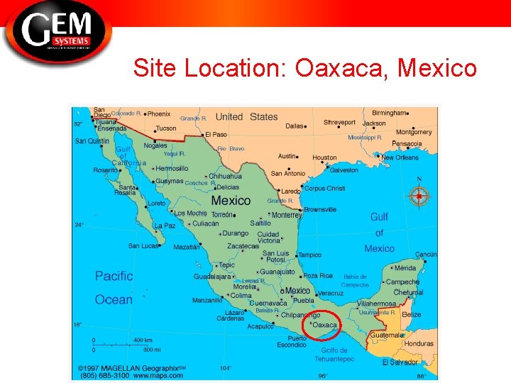 Site Location: Oaxaca, Mexico 
