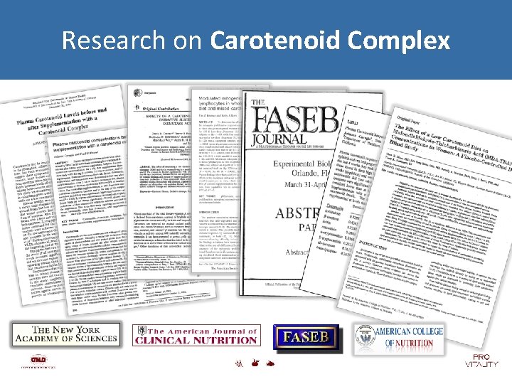 Research on Carotenoid Complex 