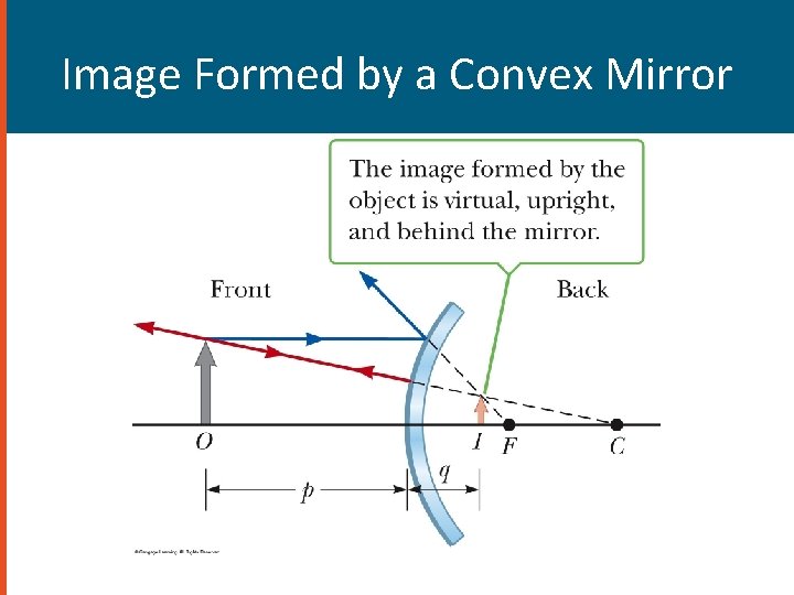 Image Formed by a Convex Mirror 