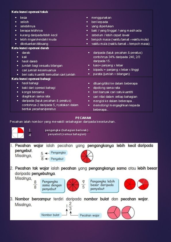 Kata kunci operasi tolak beza selisih selebihnya berapa lebihnya kurang daripada/lebih kecil lebih ringan/rendah/