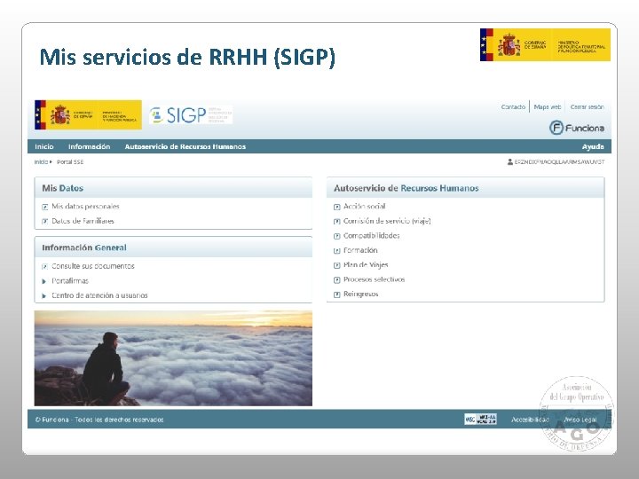 Mis servicios de RRHH (SIGP) 