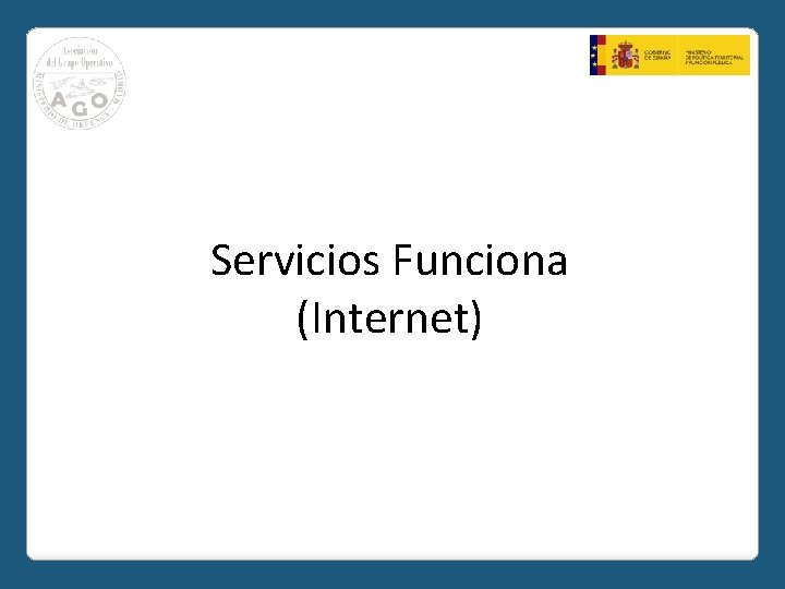 Servicios Funciona (Internet) 