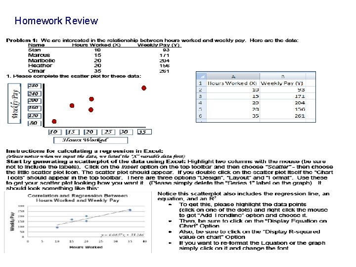 Homework Review 