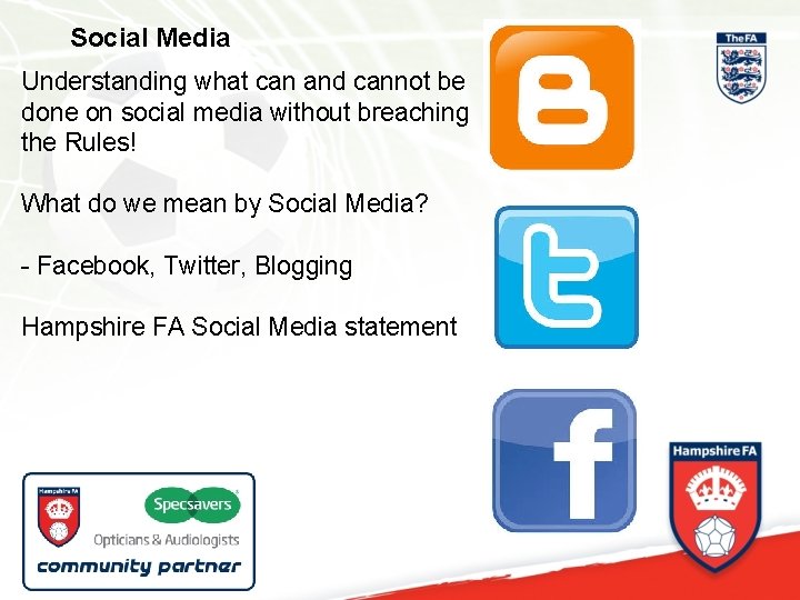 Social Media Understanding what can and cannot be done on social media without breaching
