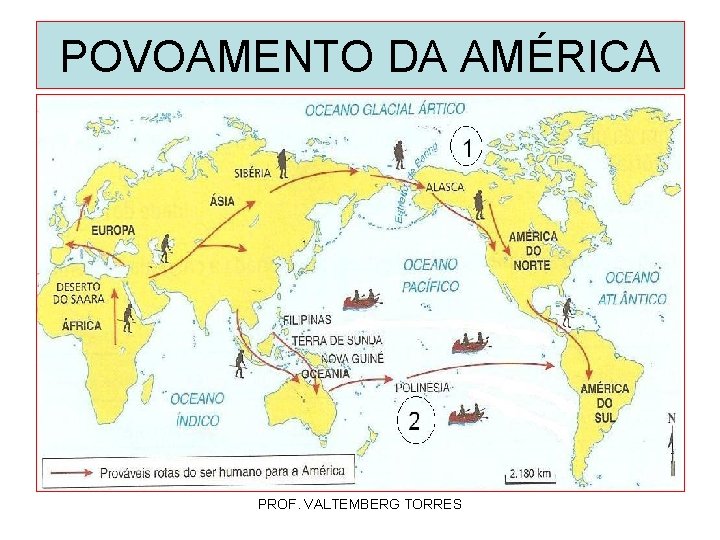 POVOAMENTO DA AMÉRICA PROF. VALTEMBERG TORRES 