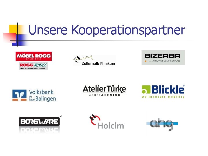 Unsere Kooperationspartner 