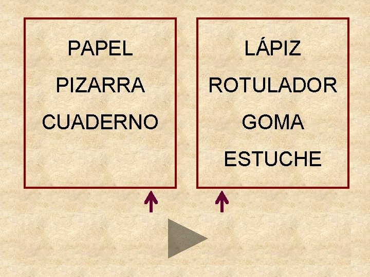 PAPEL LÁPIZ PIZARRA ROTULADOR CUADERNO GOMA ESTUCHE 