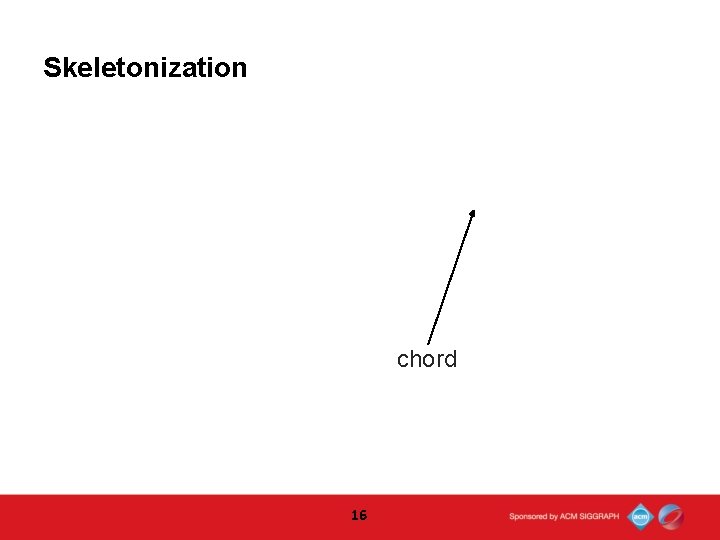Skeletonization chord 16  Skeletonization chord 16