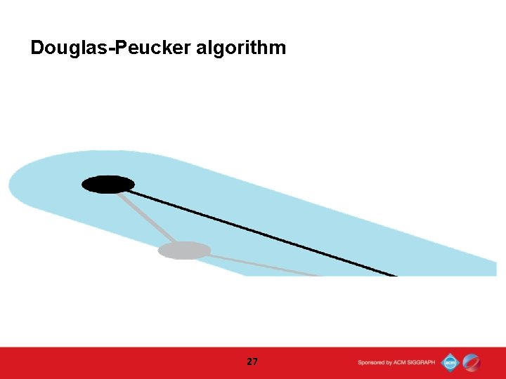 Douglas-Peucker algorithm 27  Douglas-Peucker algorithm 27
