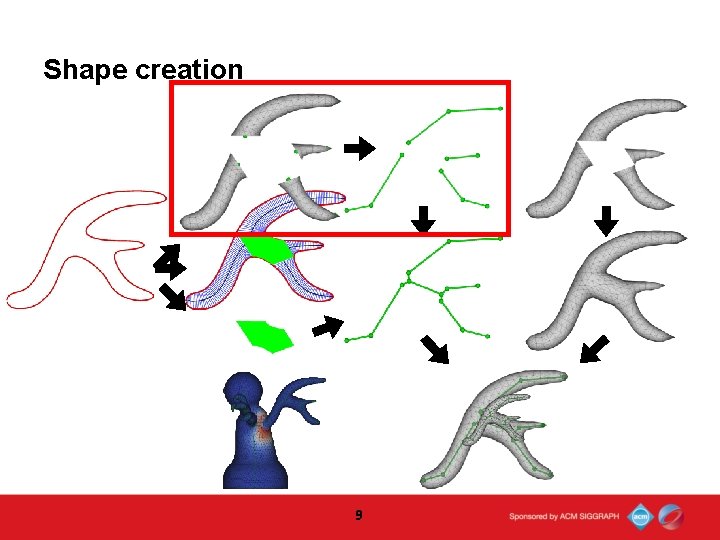 Shape creation 9  Shape creation 9