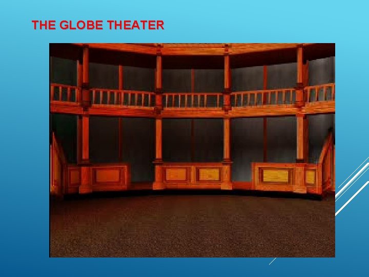 THE GLOBE THEATER 