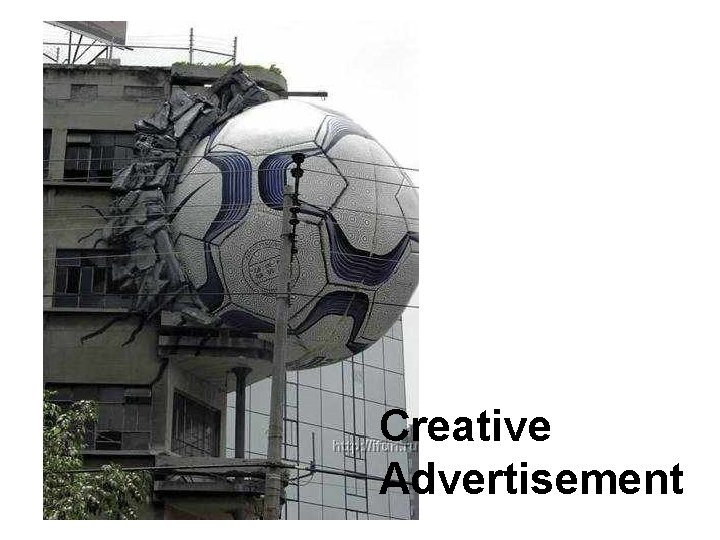 Creative Advertisement 