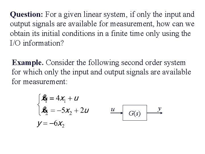 Chapter 2 Controllability and Observability of Linear Dynamical