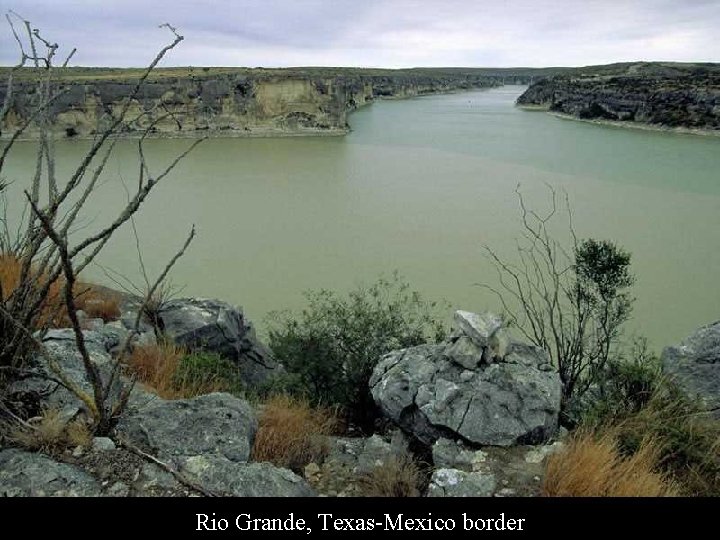 Rio Grande, Texas-Mexico border 