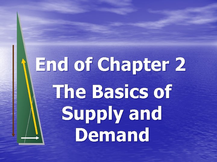 End of Chapter 2 The Basics of Supply and Demand 