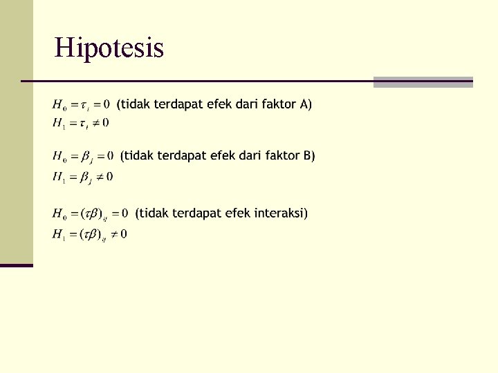 Hipotesis 