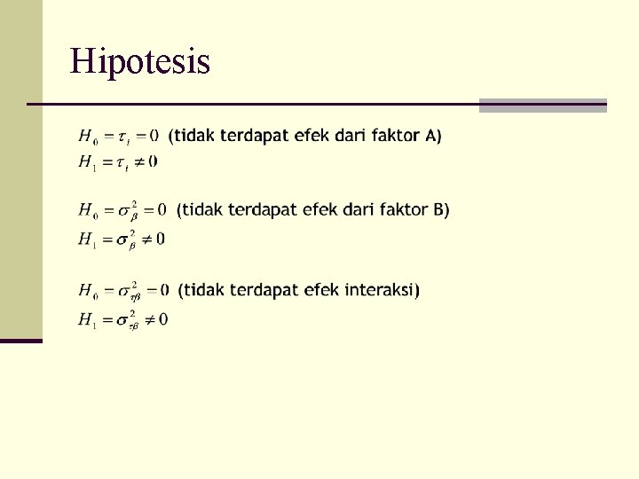 Hipotesis 