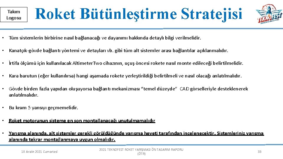 Herkese Açık | Public Takım Logosu Roket Bütünleştirme Stratejisi • Tüm sistemlerin birbirine nasıl