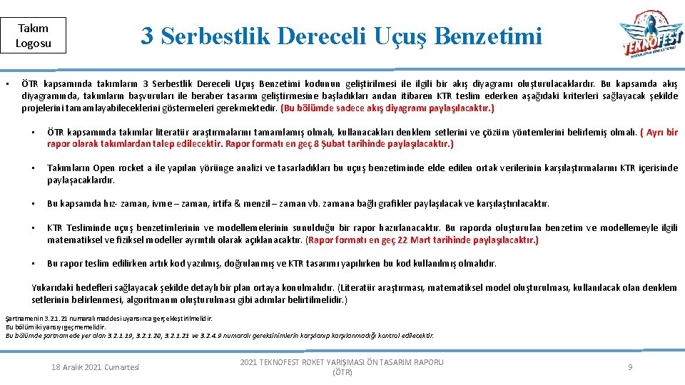 Herkese Açık | Public Takım Logosu • 3 Serbestlik Dereceli Uçuş Benzetimi ÖTR kapsamında