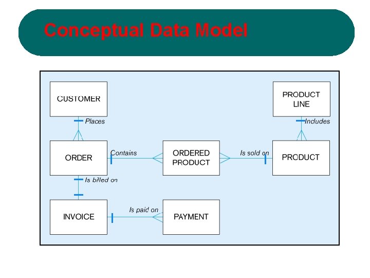 Conceptual Data Model 