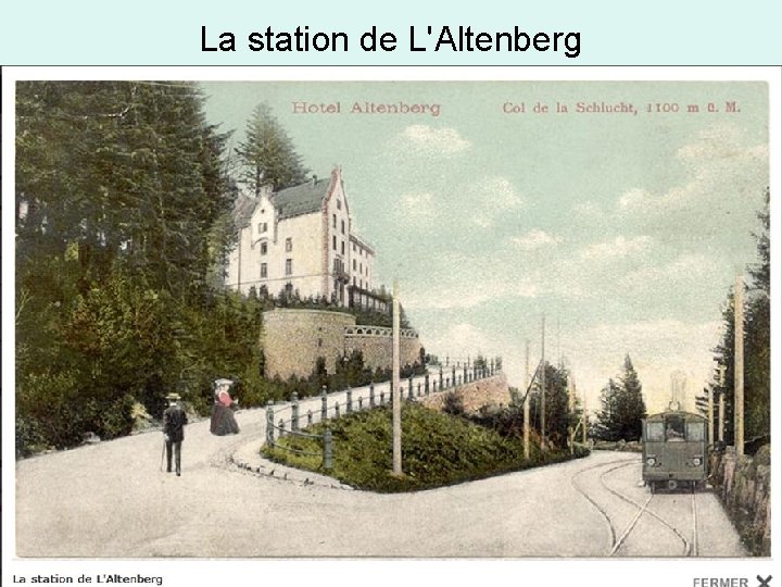 La station de L'Altenberg 