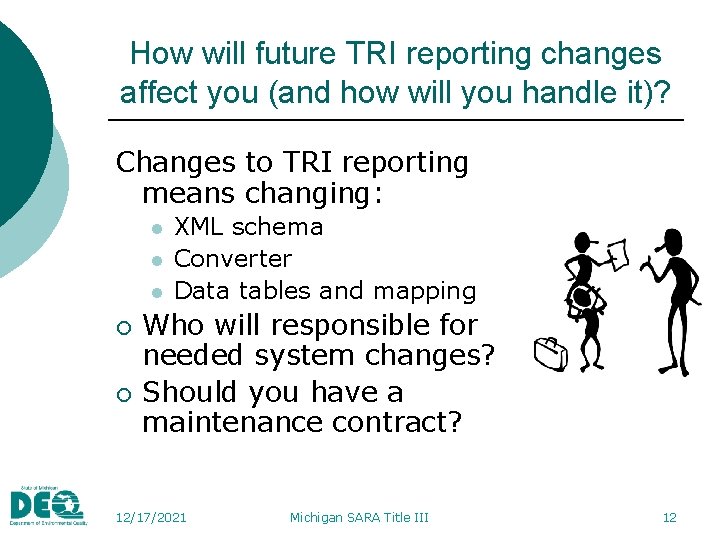 How will future TRI reporting changes affect you (and how will you handle it)?