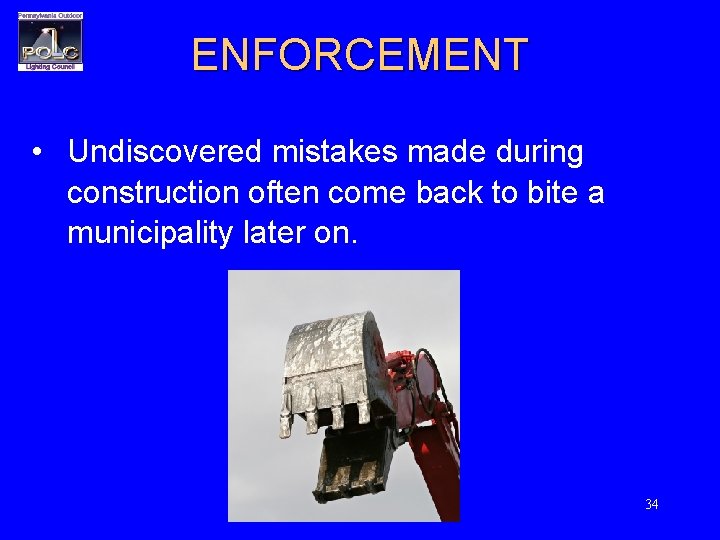 ENFORCEMENT • Undiscovered mistakes made during construction often come back to bite a municipality