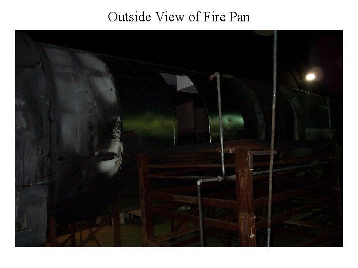 Outside View of Fire Pan 