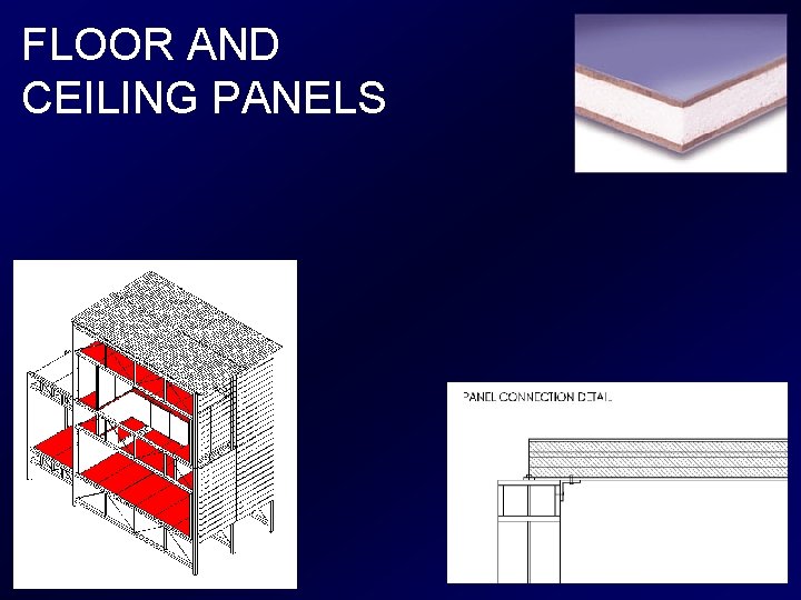 FLOOR AND CEILING PANELS 
