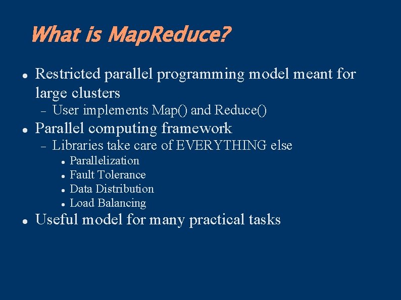 Map Reduce How to painlessly process terabytes of