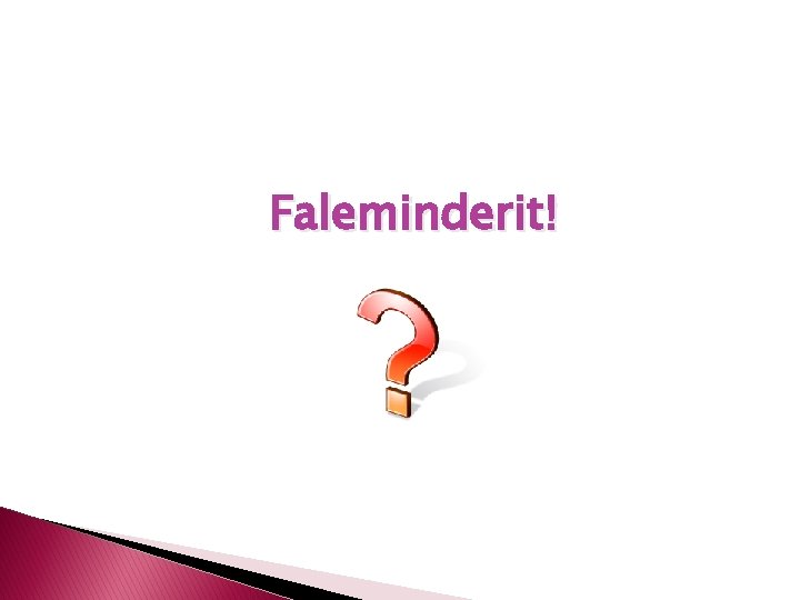 Faleminderit! 