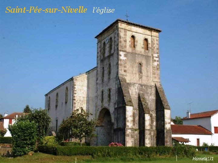 Saint-Pée-sur-Nivelle l’église 