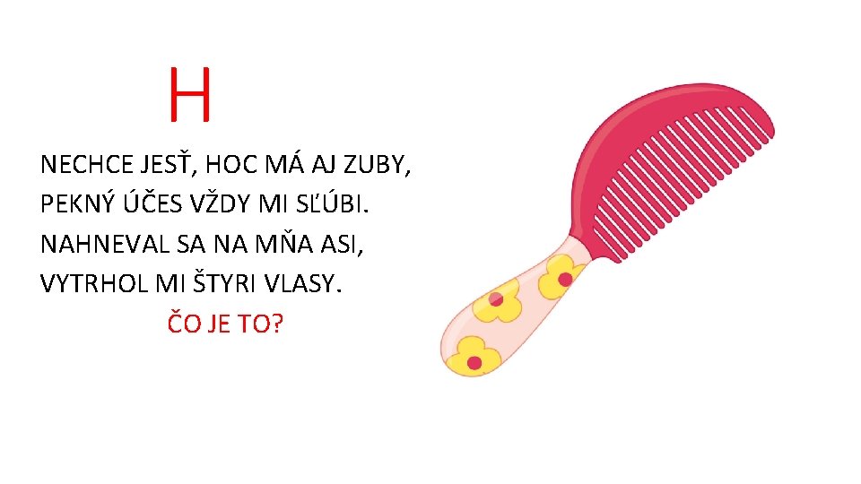 H NECHCE JESŤ, HOC MÁ AJ ZUBY, PEKNÝ ÚČES VŽDY MI SĽÚBI. NAHNEVAL SA