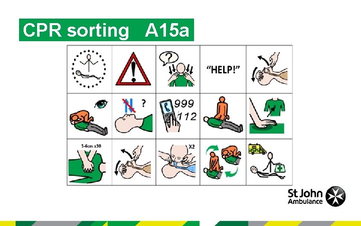 CPR sorting A 15 a 