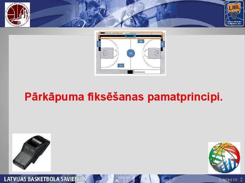 Pārkāpuma fiksēšanas pamatprincipi. Lapas nr. 2 