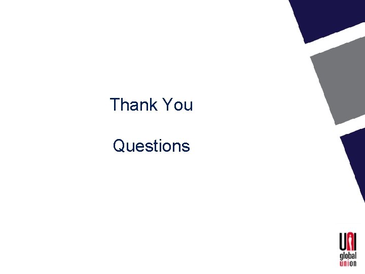 Thank You Questions 