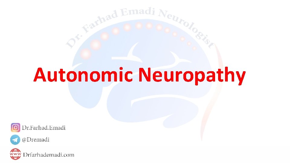 Autonomic Neuropathy 