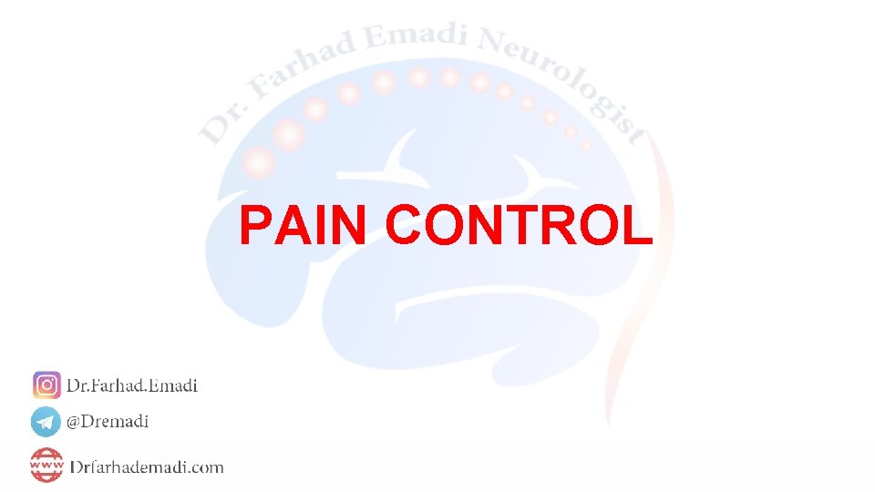 PAIN CONTROL 