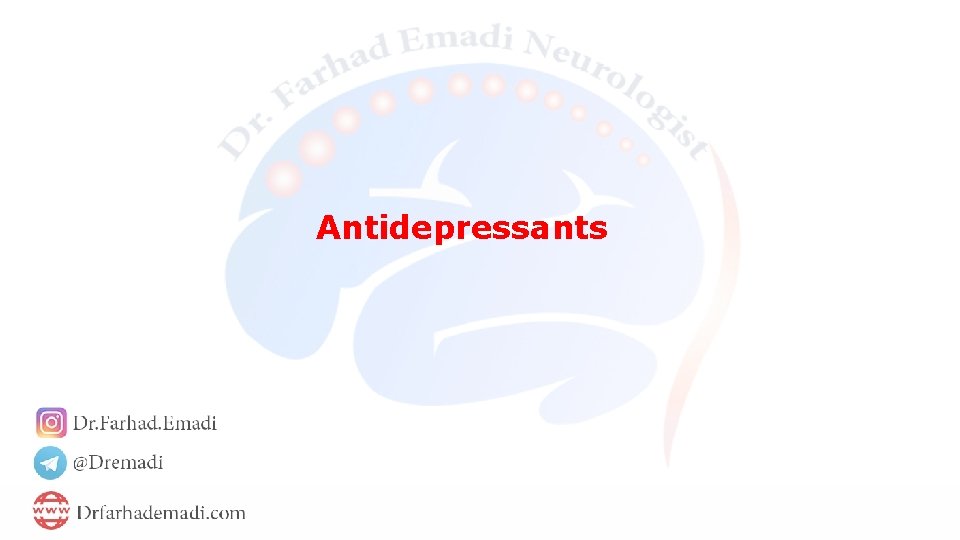 Antidepressants 