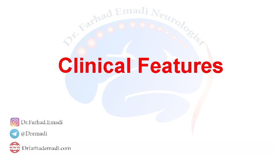 Clinical Features 