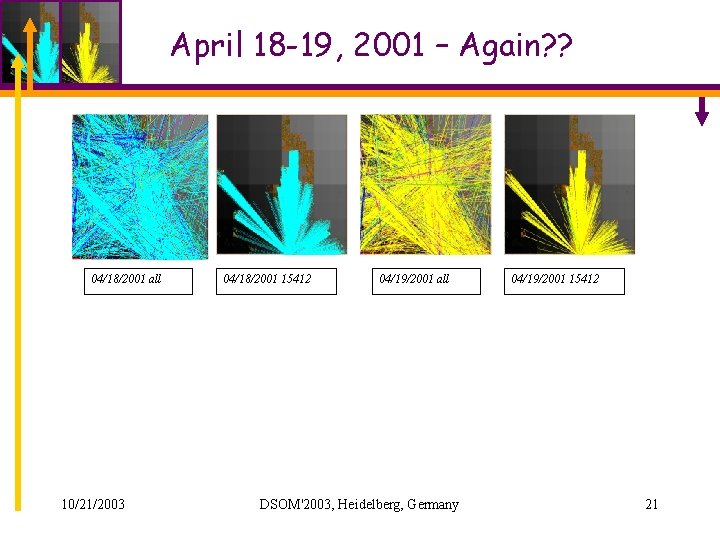 April 18 -19, 2001 – Again? ? 04/18/2001 all 10/21/2003 04/18/2001 15412 04/19/2001 all April 18 -19, 2001 – Again? ? 04/18/2001 all 10/21/2003 04/18/2001 15412 04/19/2001 all