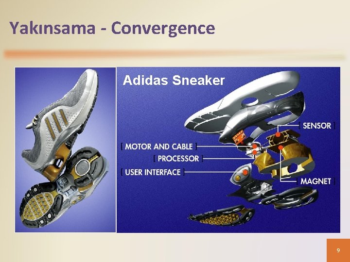 Yakınsama - Convergence Adidas Sneaker 9 