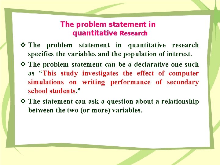 Research Seminar Dr Hasnaa Sabry Special Diploma Students