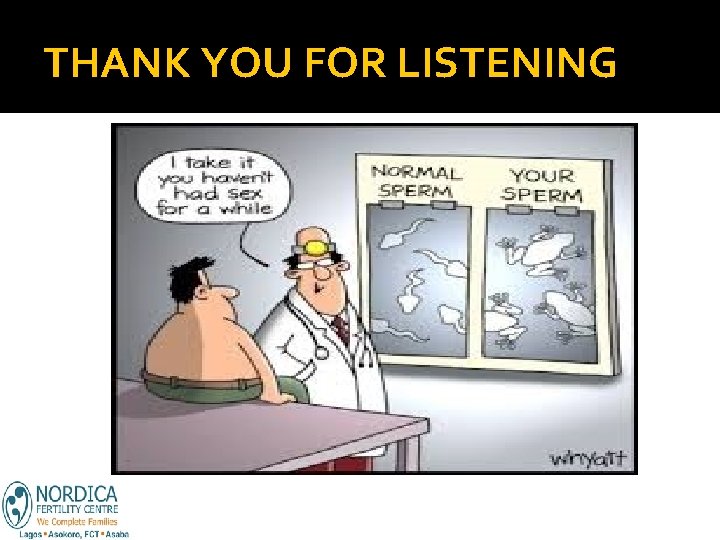 THANK YOU FOR LISTENING 