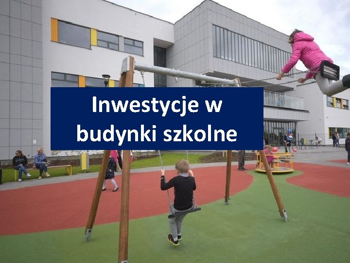 Inwestycje w budynki szkolne 