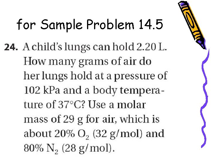 for Sample Problem 14. 5 