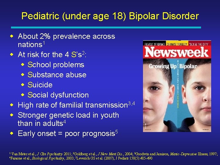 Bipolar Disorder in Children and Adolescents Some Tips