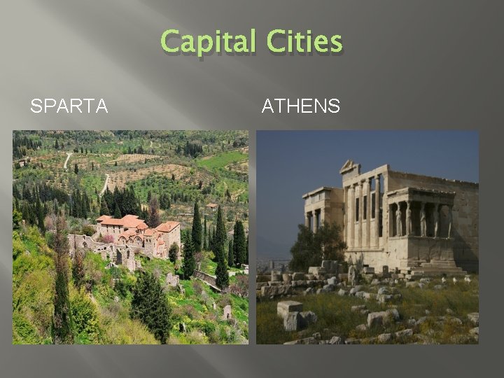 Capital Cities SPARTA ATHENS 