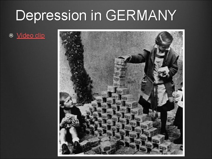 Depression in GERMANY Video clip 