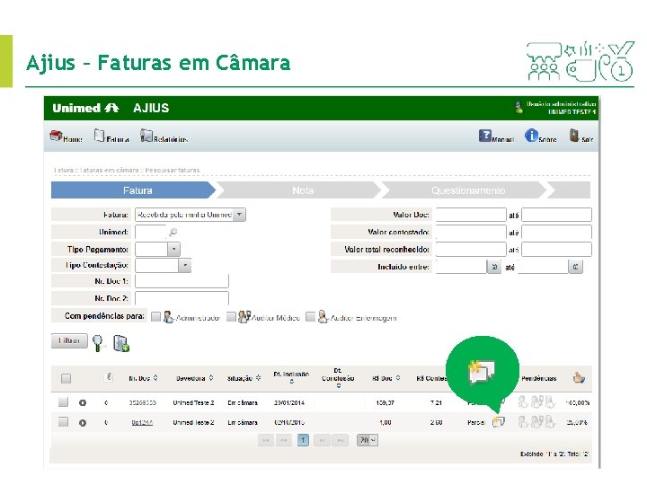 Ajius – Faturas em Câmara 